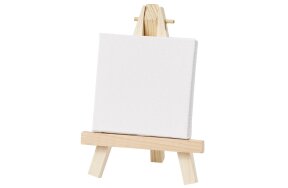 MINI EASEL WITH CANVAS 12,5x9cm